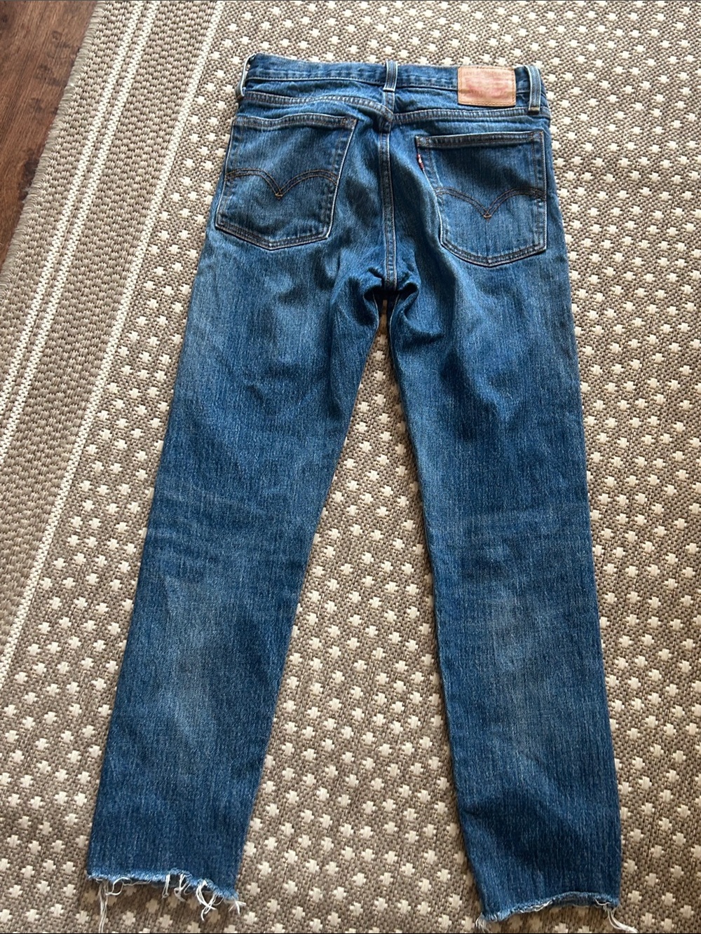 EUC Rare/Discontinued Levi's White Cone Wedgie Jeans (26) - Picture 6 of 6